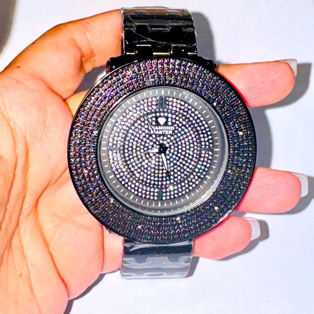 Real Diamond Luxury Mens Watch, Best gift for him for any occasion, HUGE SALE!